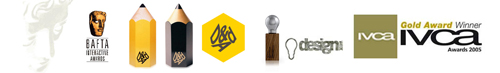 BAFTA Interactive, D&AD, Design Week and IVCA Gold awards